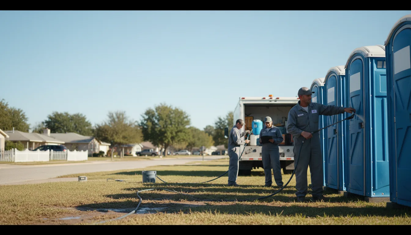 Long-Term Portable Toilet Rental in Converse, IN near me